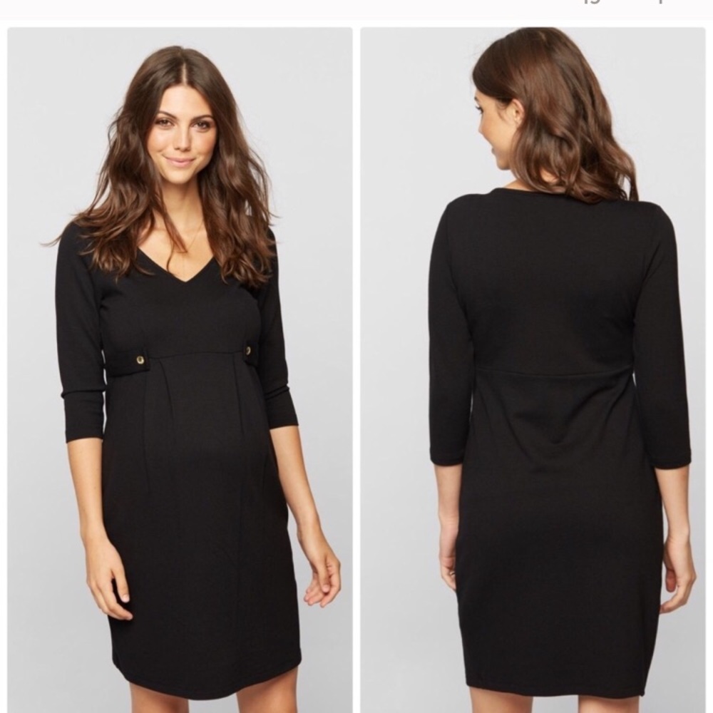 Isabella Oliver Size 1 Marlow Tab Maternity Dress